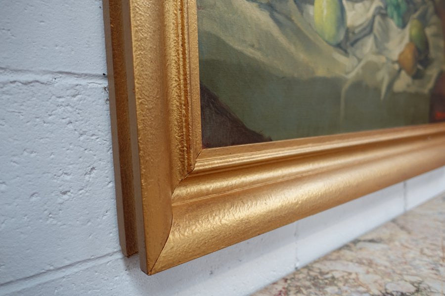 Large Flemish Oil Painting