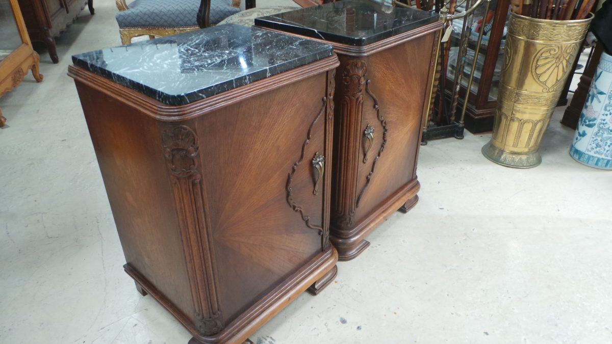 Pair of Art Deco Bedside Cabinets-3