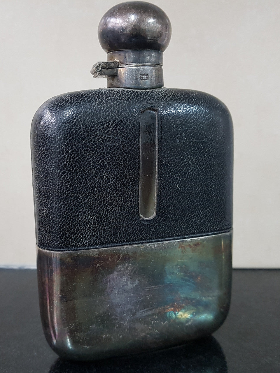 Rare Size Antique James Dixon & Sons Sheffield Quality Made Hip Flask