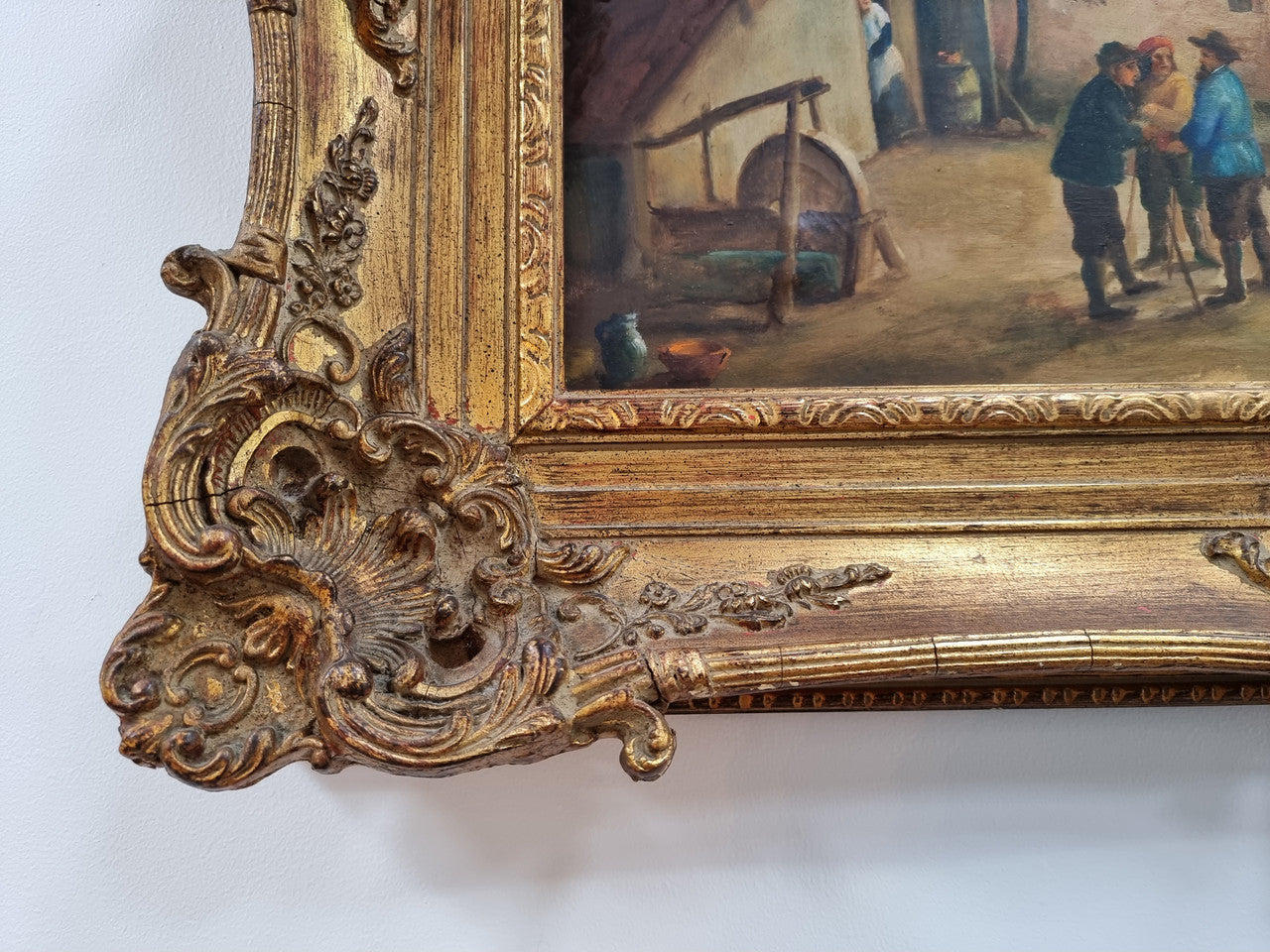 A Beautiful Antique Framed Oil Painting