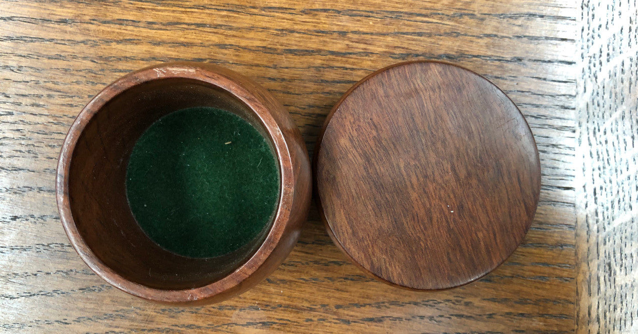 Vintage Australian Blackwood Trinket Box