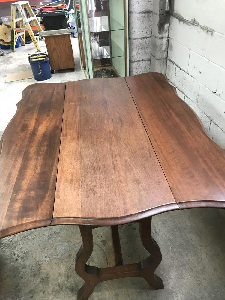Mahogany Drop Leaf Side Table