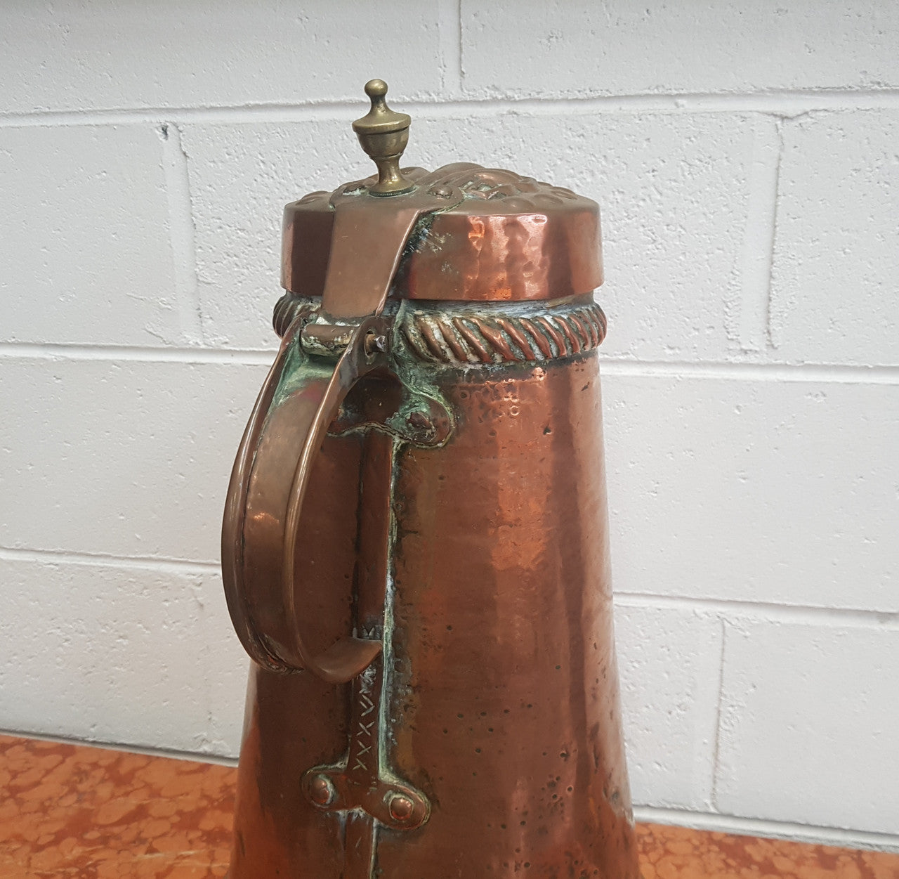 Georgian Copper Stein