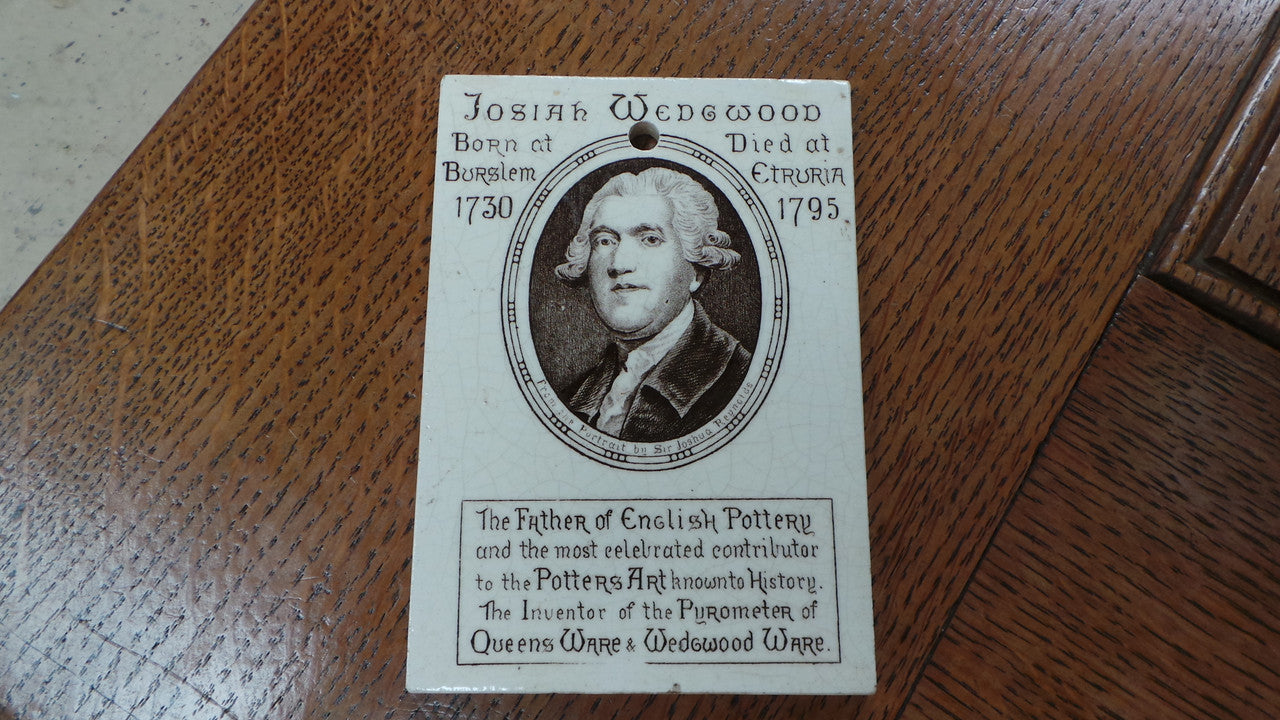 Rare Wedgwood Calendar Tile