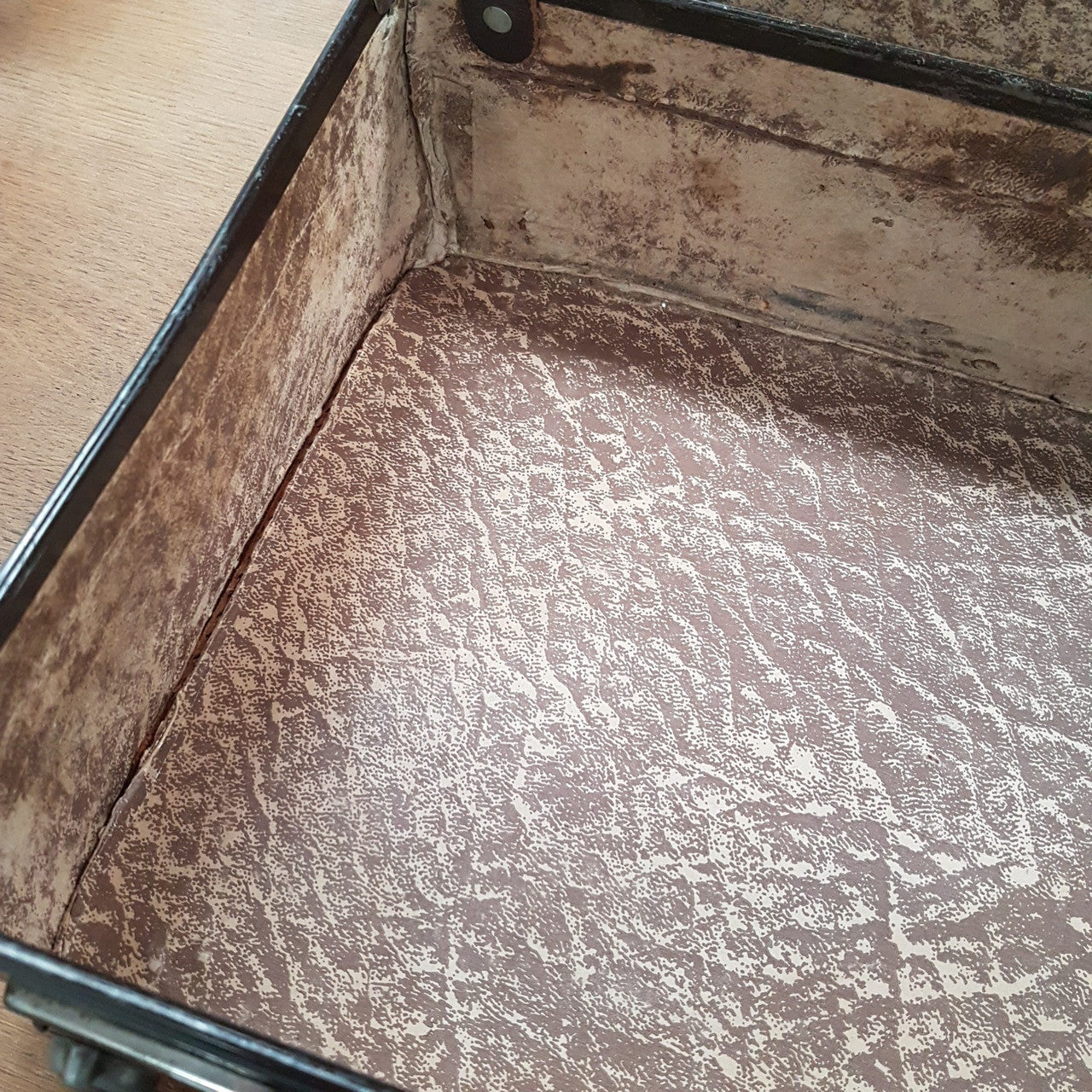 Vintage Leather Suitcase