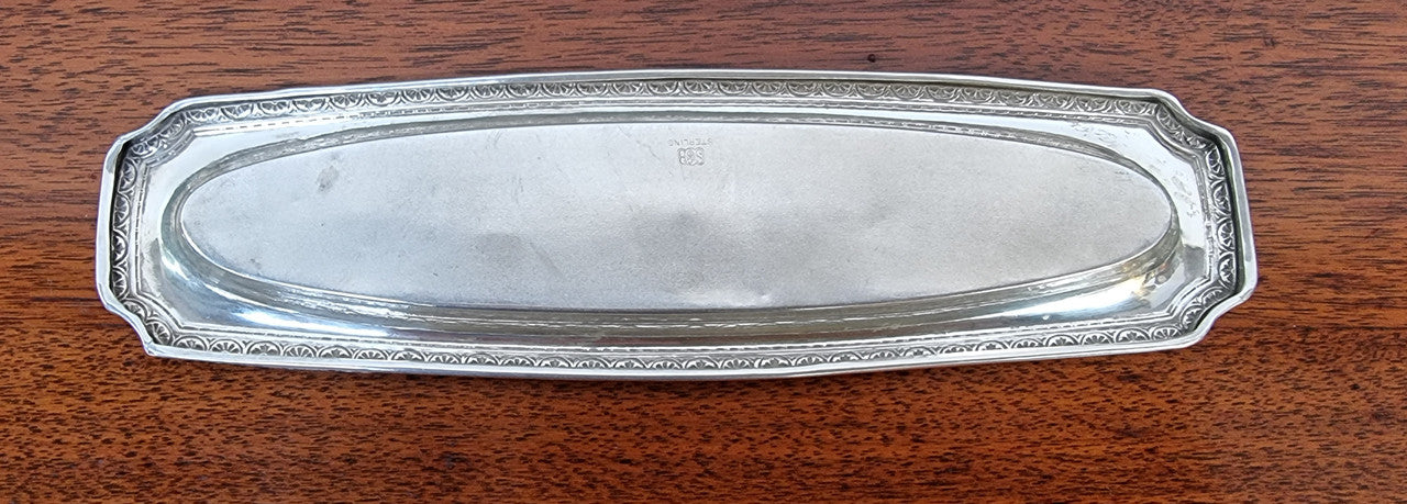 Art Deco Sterling Silver Pin Tray