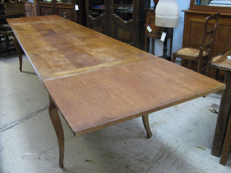French Cherrywood Extension Table