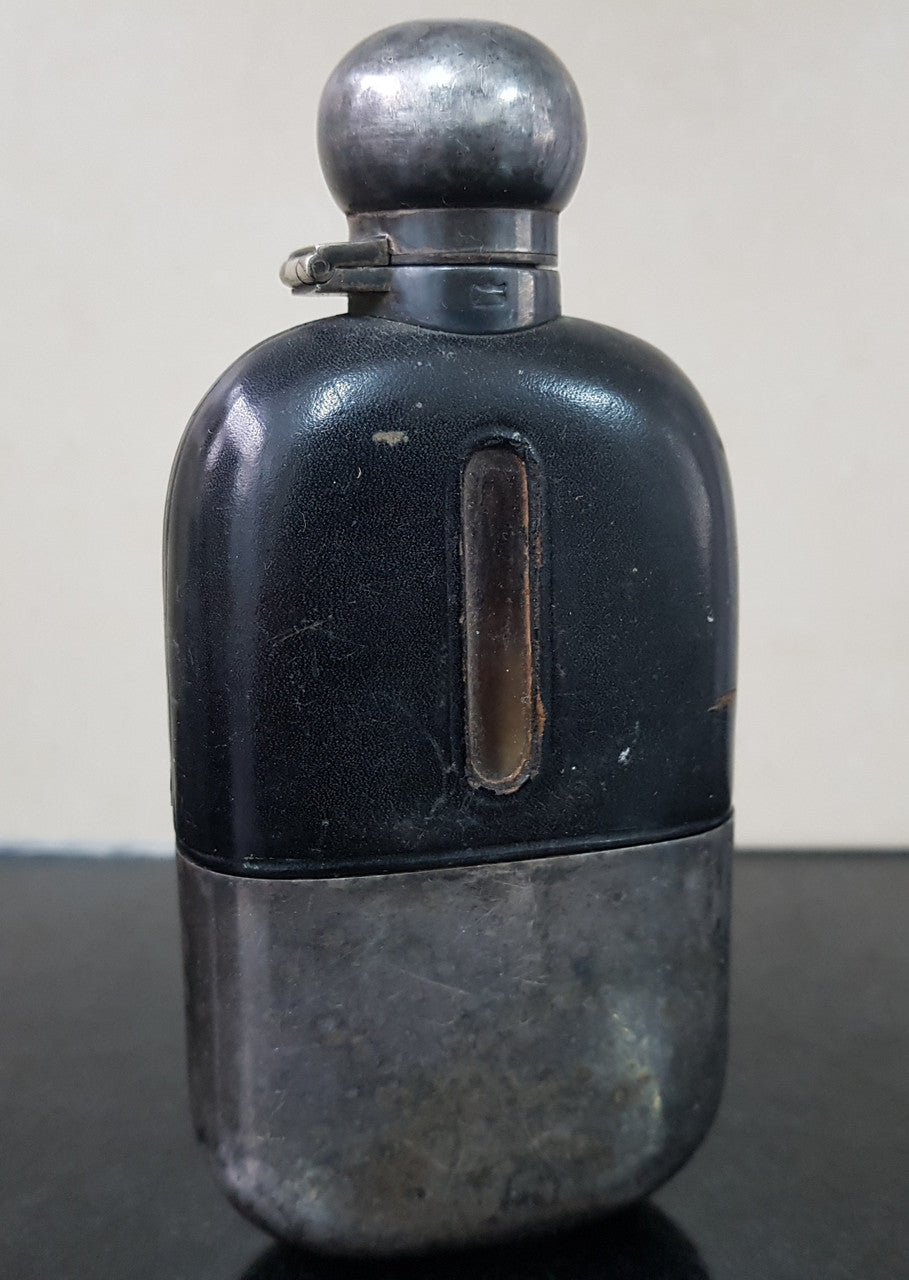 Rare Size Antique James Dixon & Sons Sheffield Quality Made Hip Flask