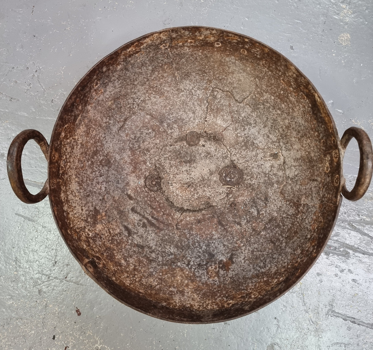 Early 19th Century Cast Iron Handled Pan