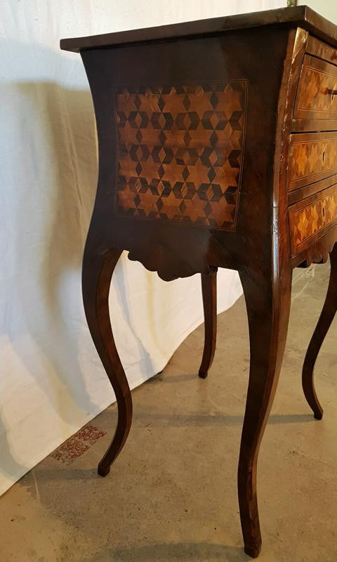 Antique Continental Bedside Cabinet
