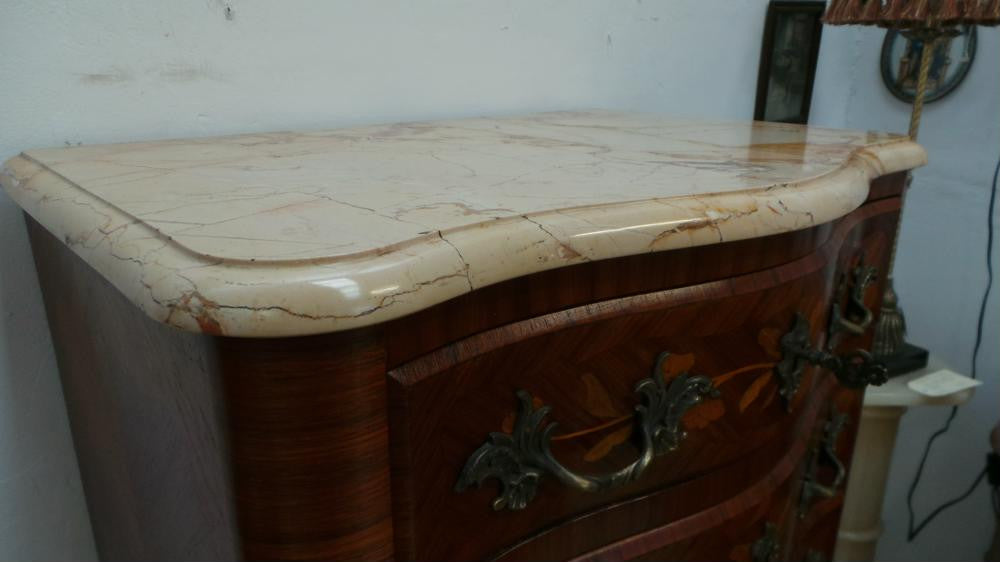 Antique French Marquetry Semainier