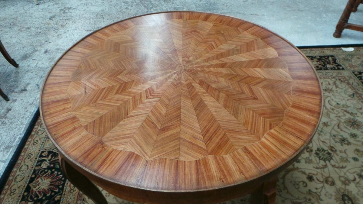 French Antique Kingwood Coffee Table