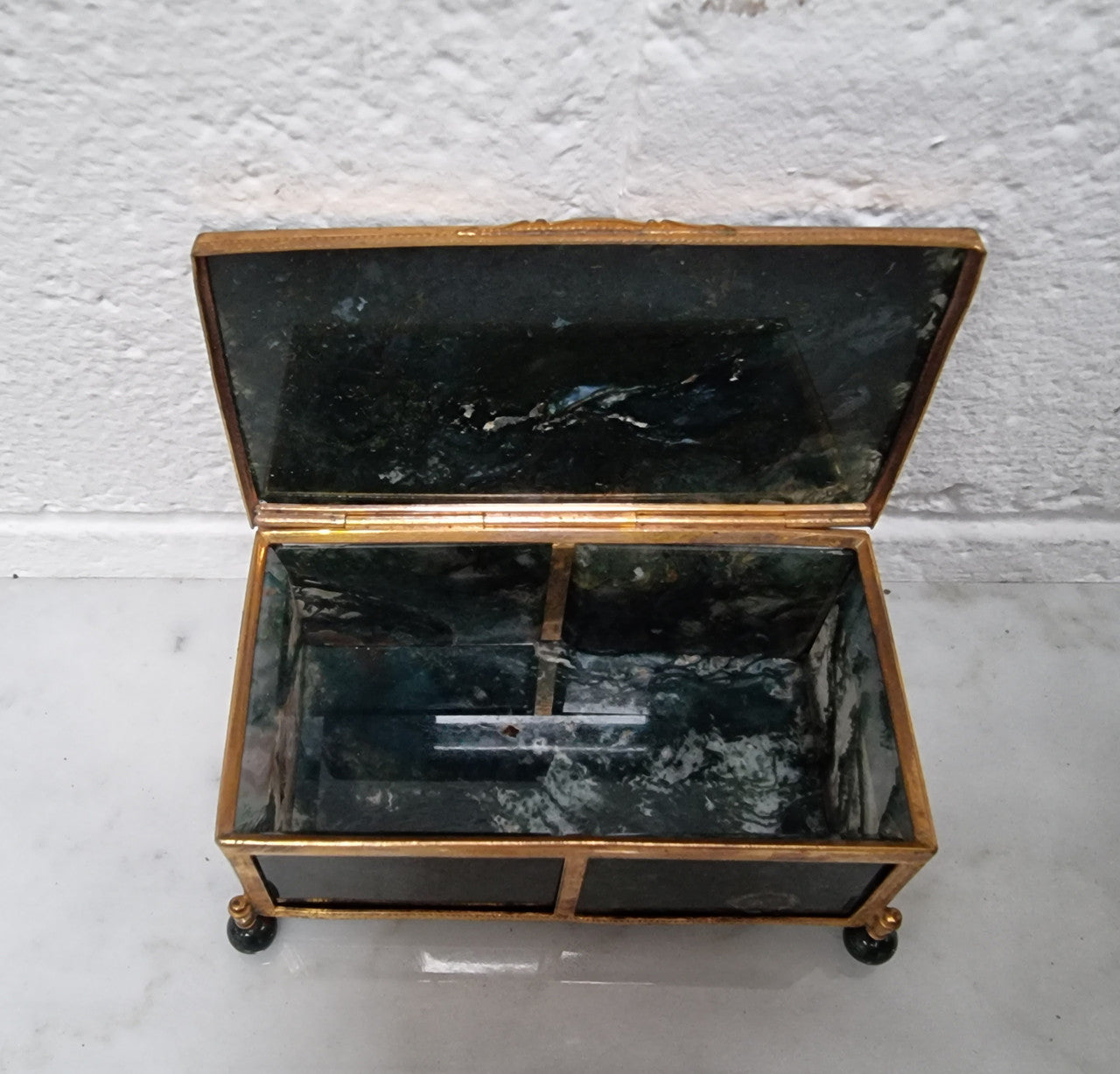 Charming 19th Century French Agate Casket