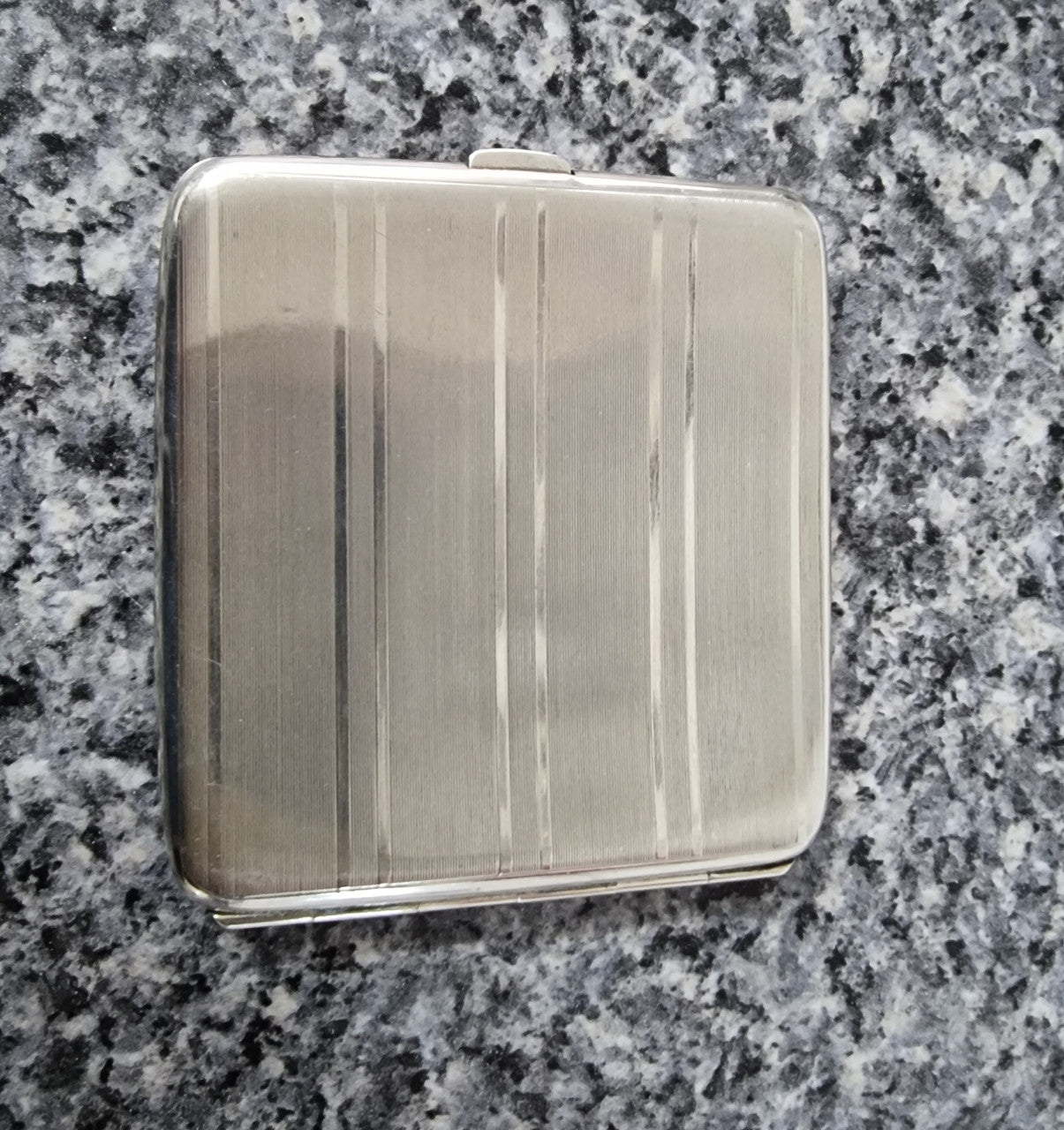 Art Deco Sterling Silver card case. In good condition please view photos as they help form part of the description.