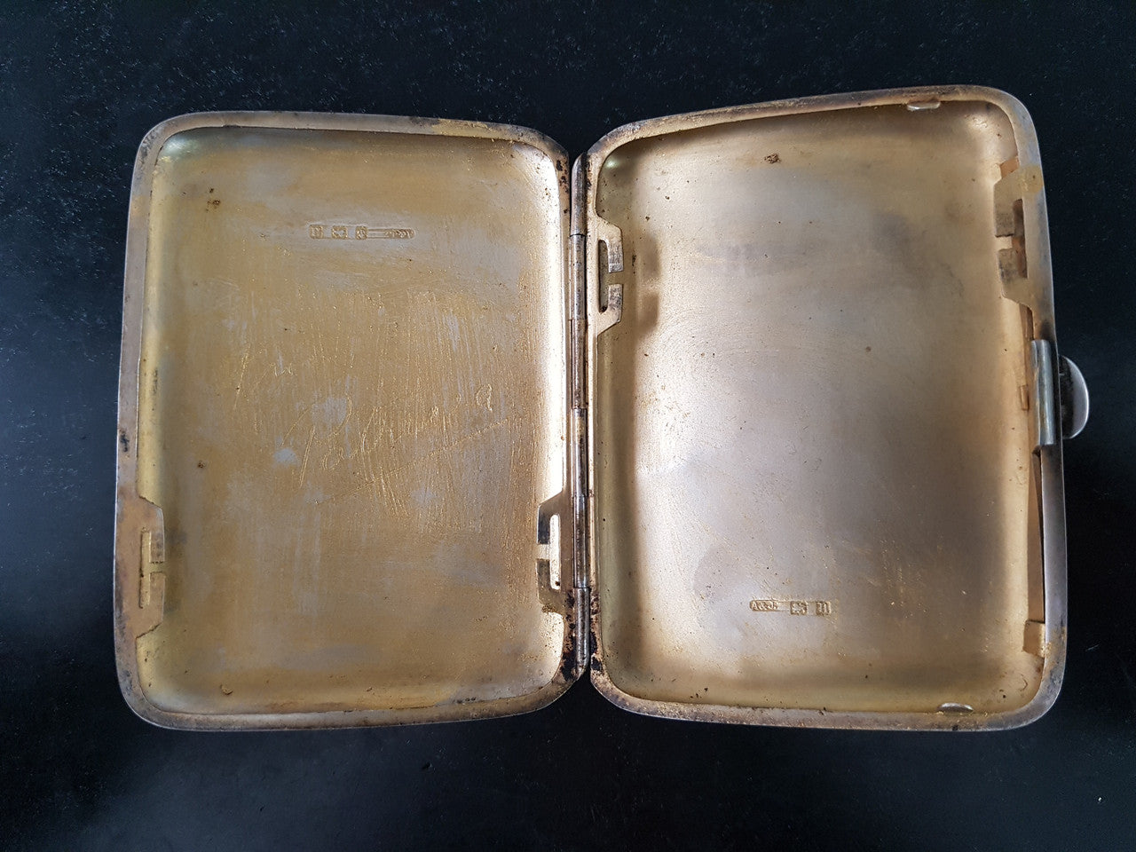 Birmingham Silver Card Case Hallmarked For sale at Moonee Ponds Antiques Airport West Showroom