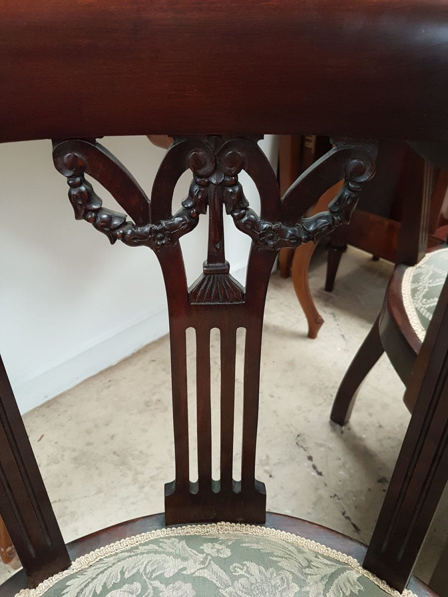 Pair of Edwardian Tub Chairs