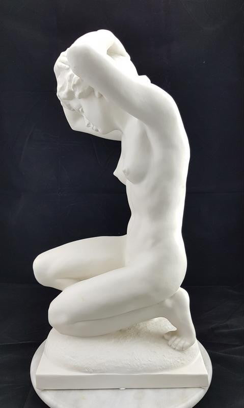 Large Art Deco Nude Figurine By Karl Tutter