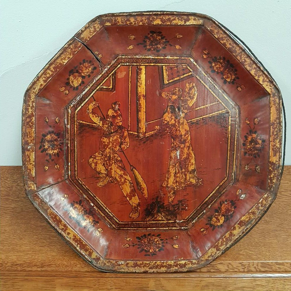 Antique Chinese Lacquered Bowl