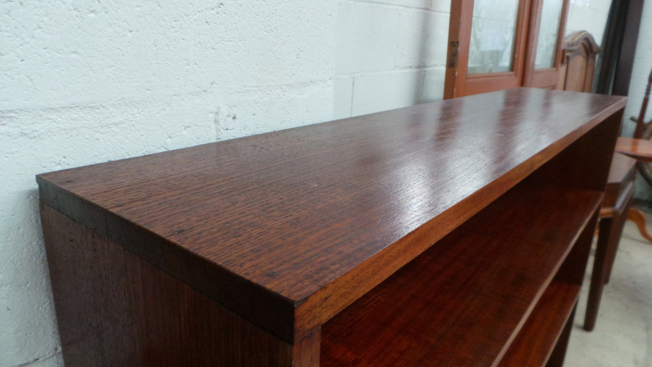 Vintage Open Shelf Bookcase