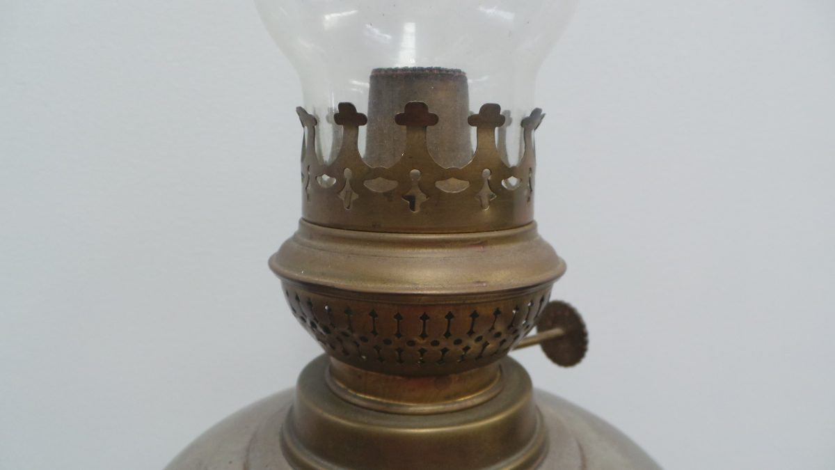Vintage Metal Oil Lamp