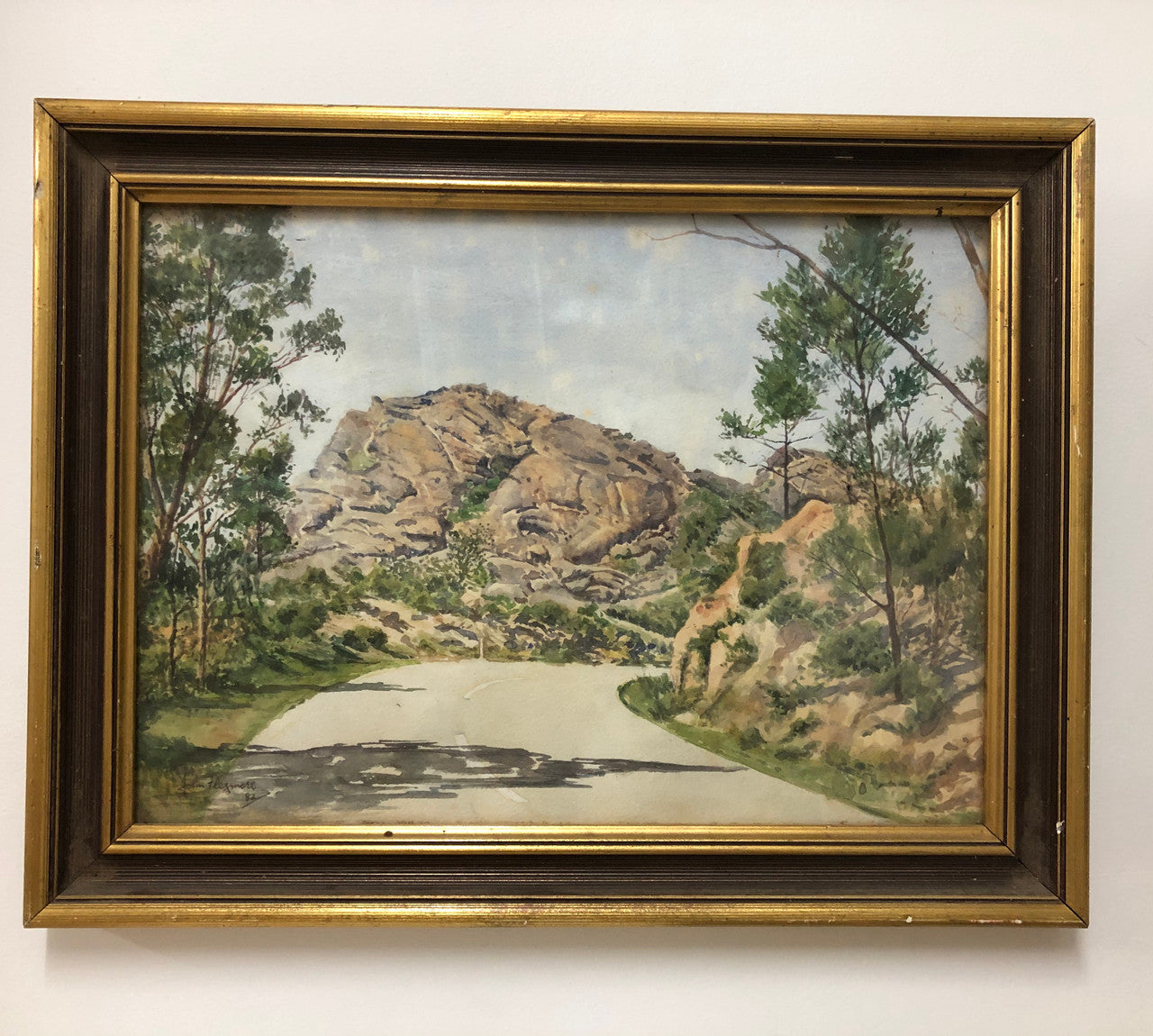 Beautiful John Flexmore Framed Watercolour