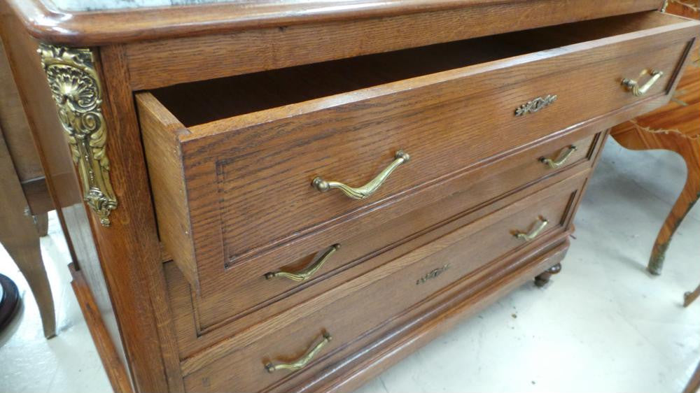 Beautiful French Oak Commode