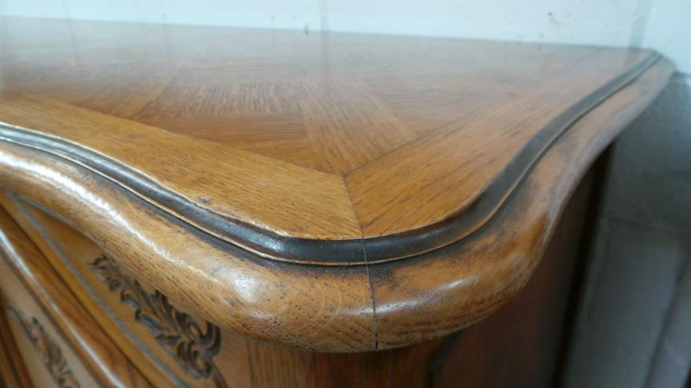 Large French Oak Sideboard-2