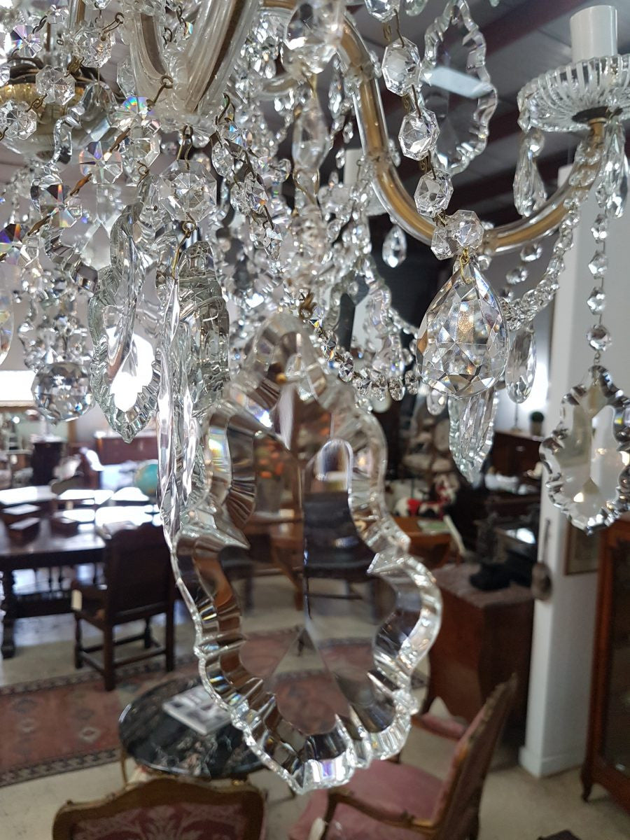 French Parisian Cage Chandelier