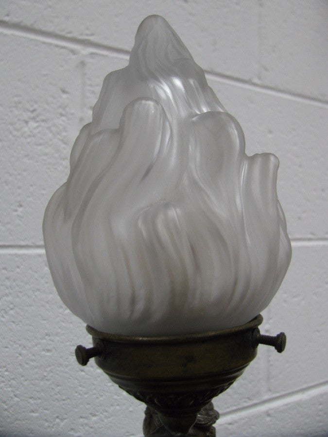 Gorgeous French Spelter Lamp