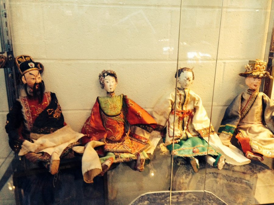 Antique Chinese Marionette Puppet dolls