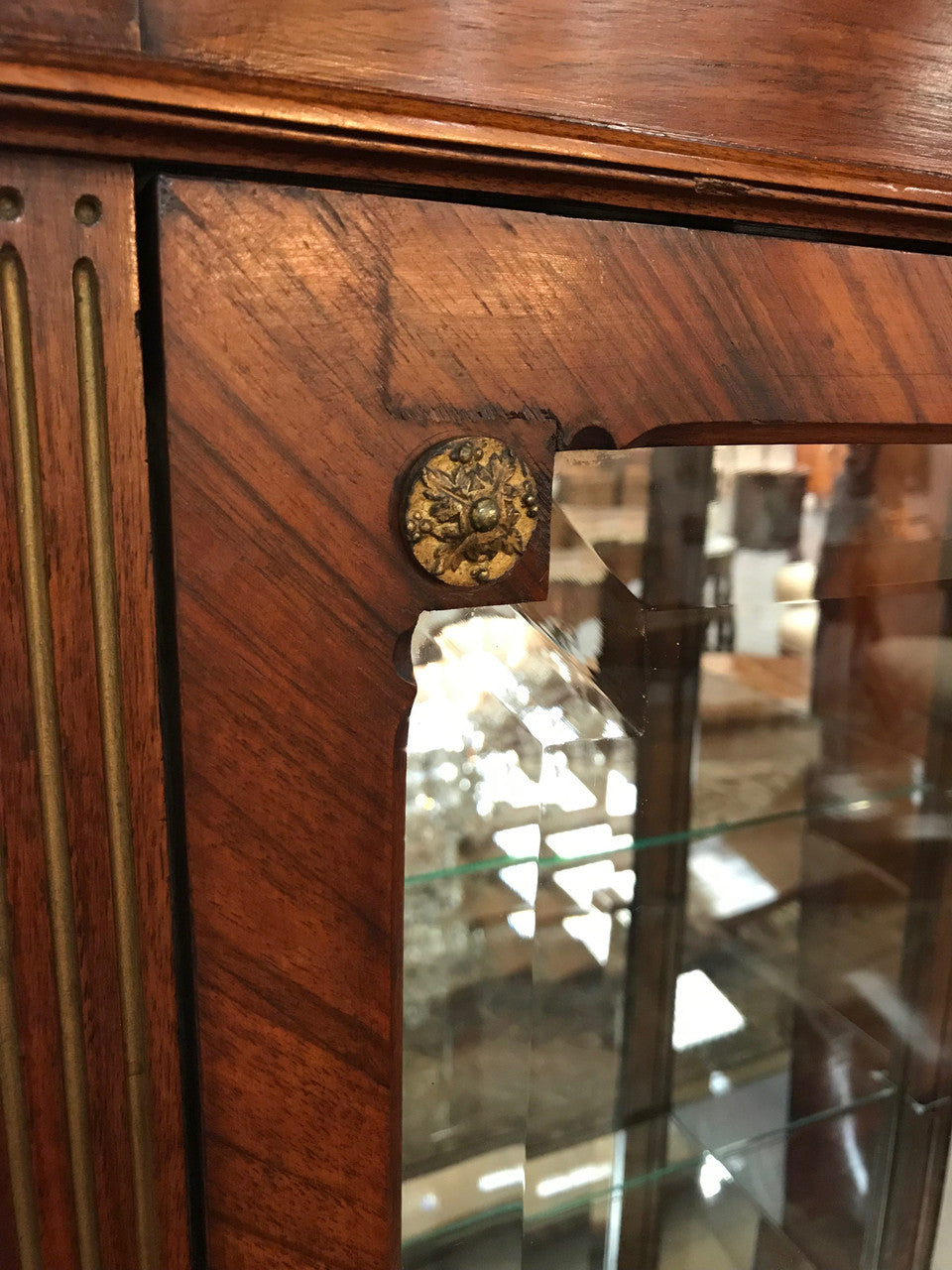 Stunning Antique French Vitrine