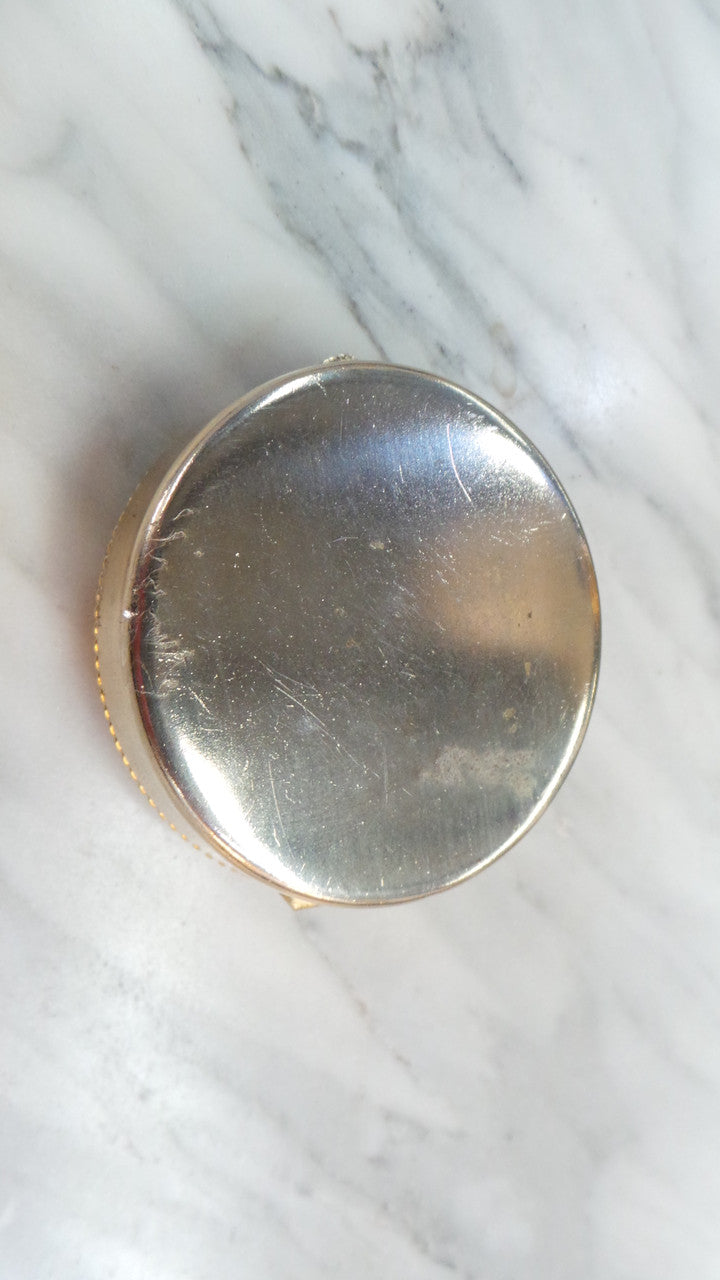Small Micro Mosaic Vintage Compact