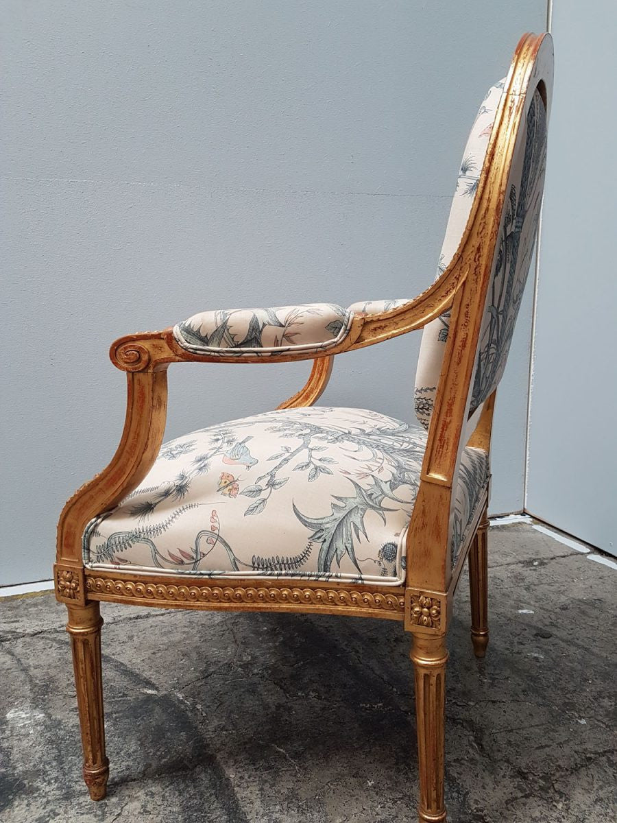 French Louis VXI Style Arm Chair