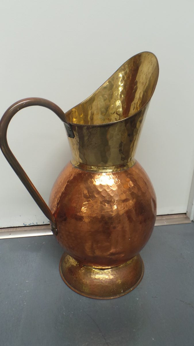 Antique French Copper Jug