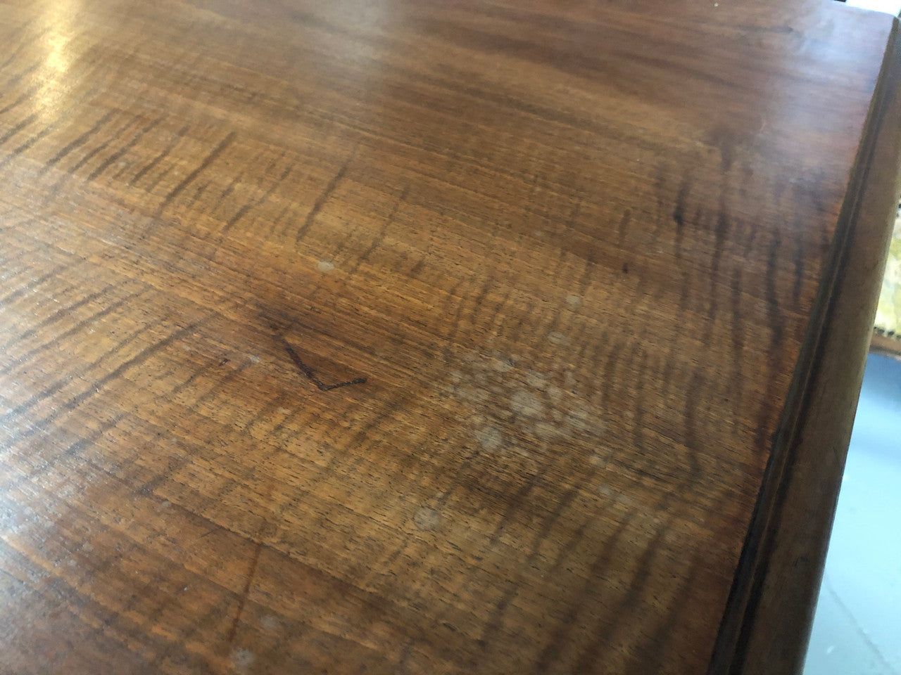 19th Century French Walnut Henry II Style Desk