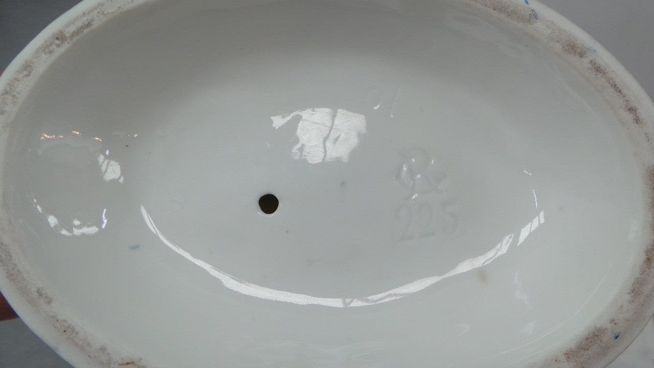 Stunning German Porcelain Cherub Vase