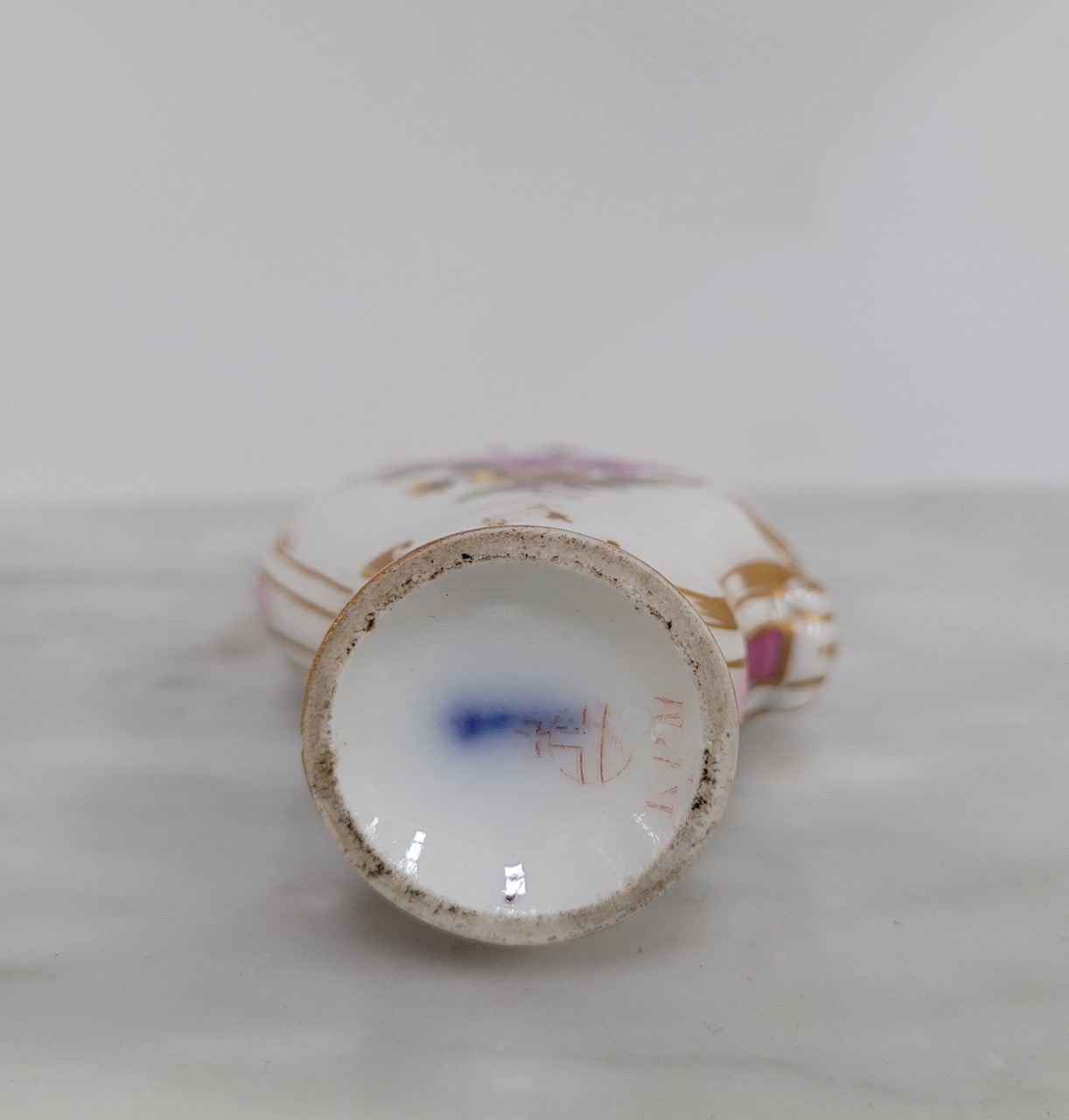 19th Century Porcelain Perfume-Scent Bottle