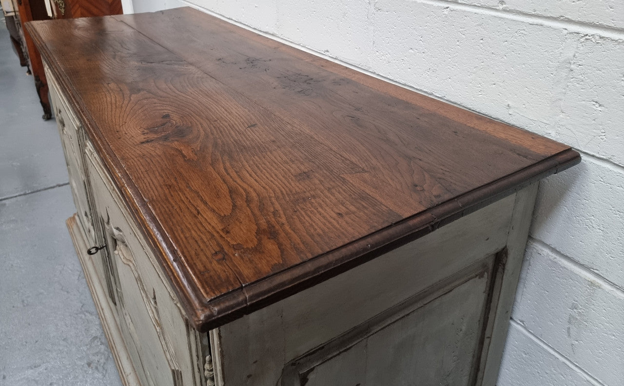 French Late 18th Century Painted Two Door Sideboard