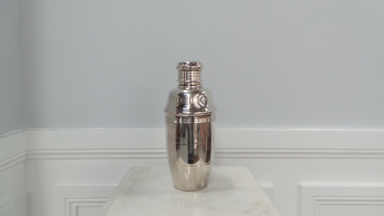Silver Plated Art Deco Cocktail Shaker