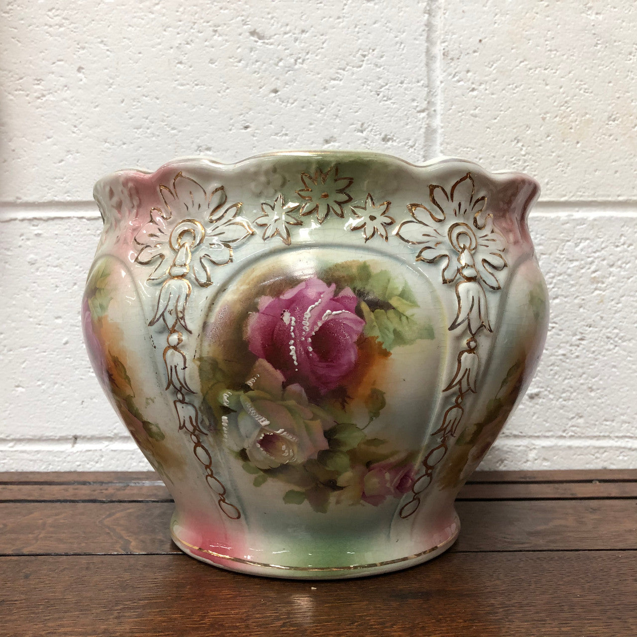 Edwardian Floral Jardiniere