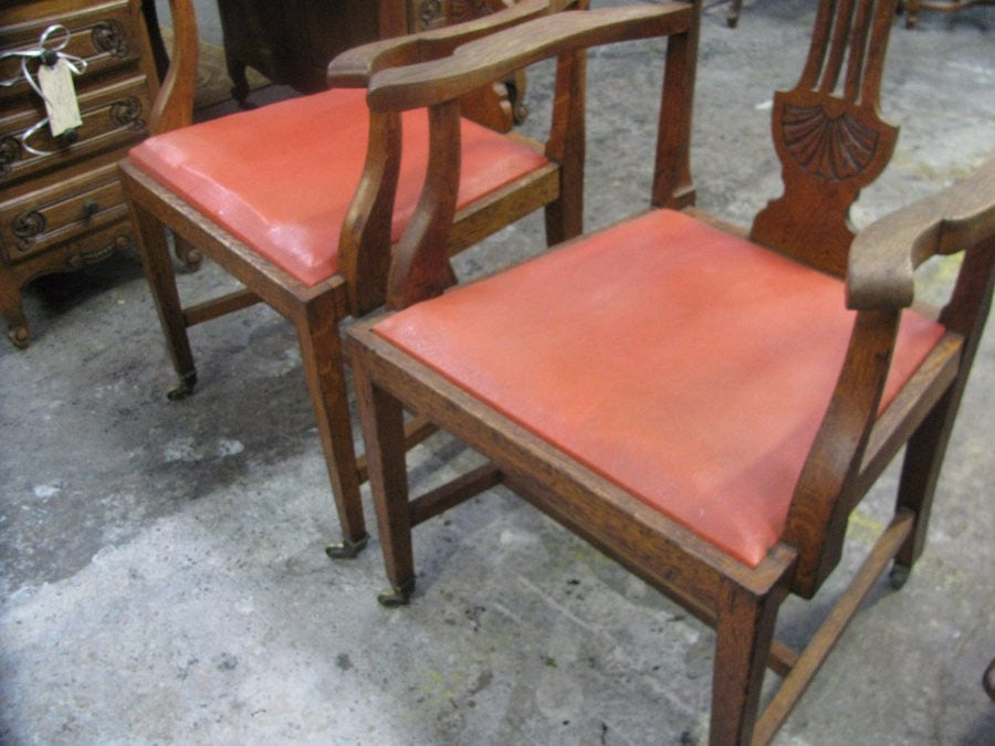 Pair of French Carver Chairs