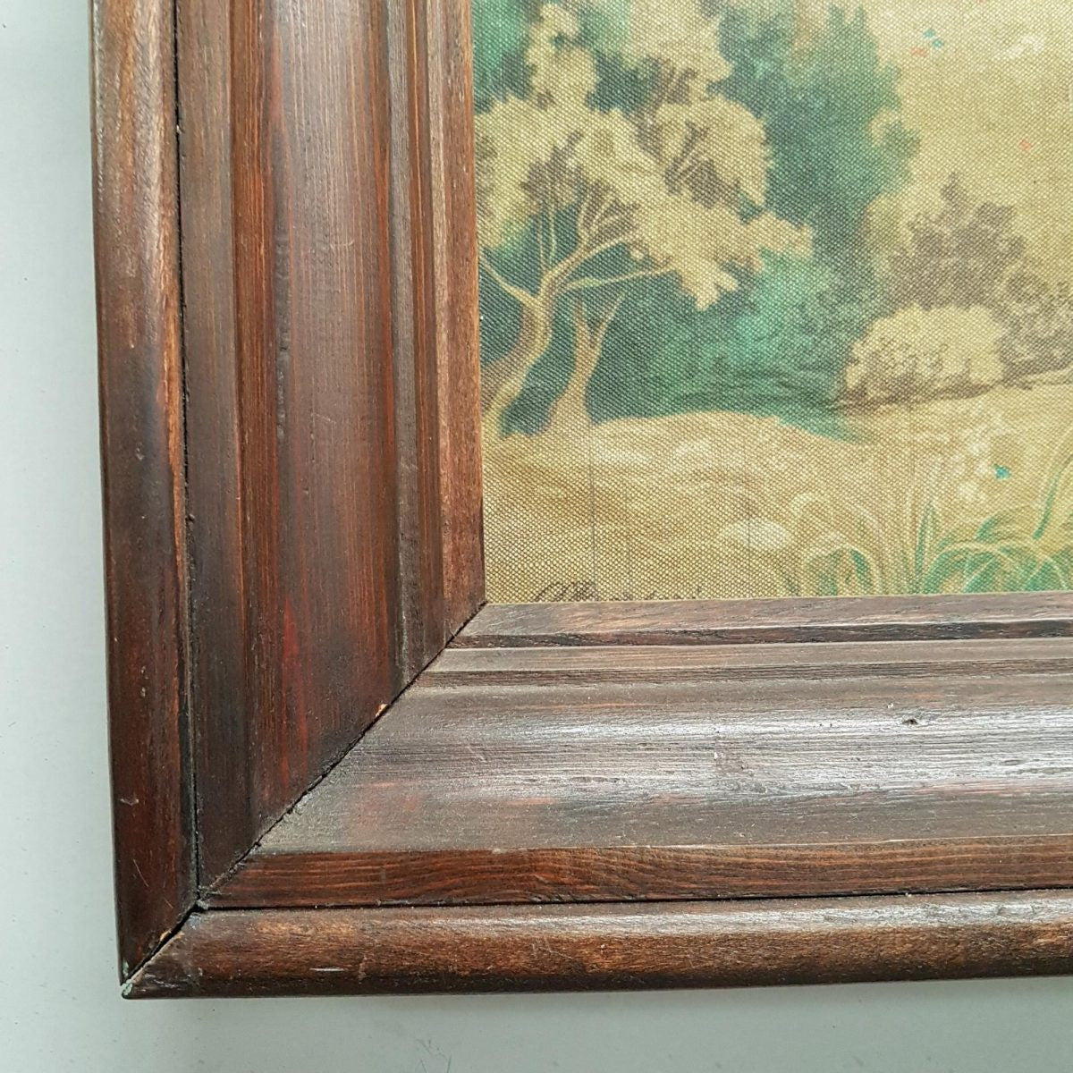 French Framed Canvas Print