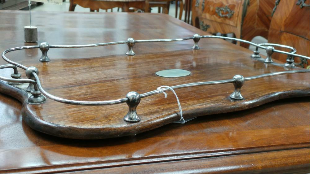 Vintage Wooden Drinks Tray