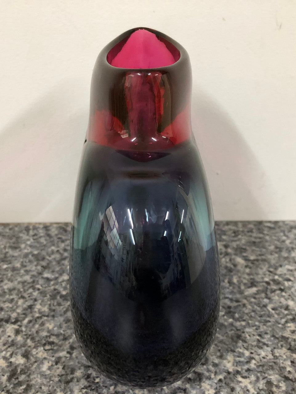 Signed Art Glass Vase