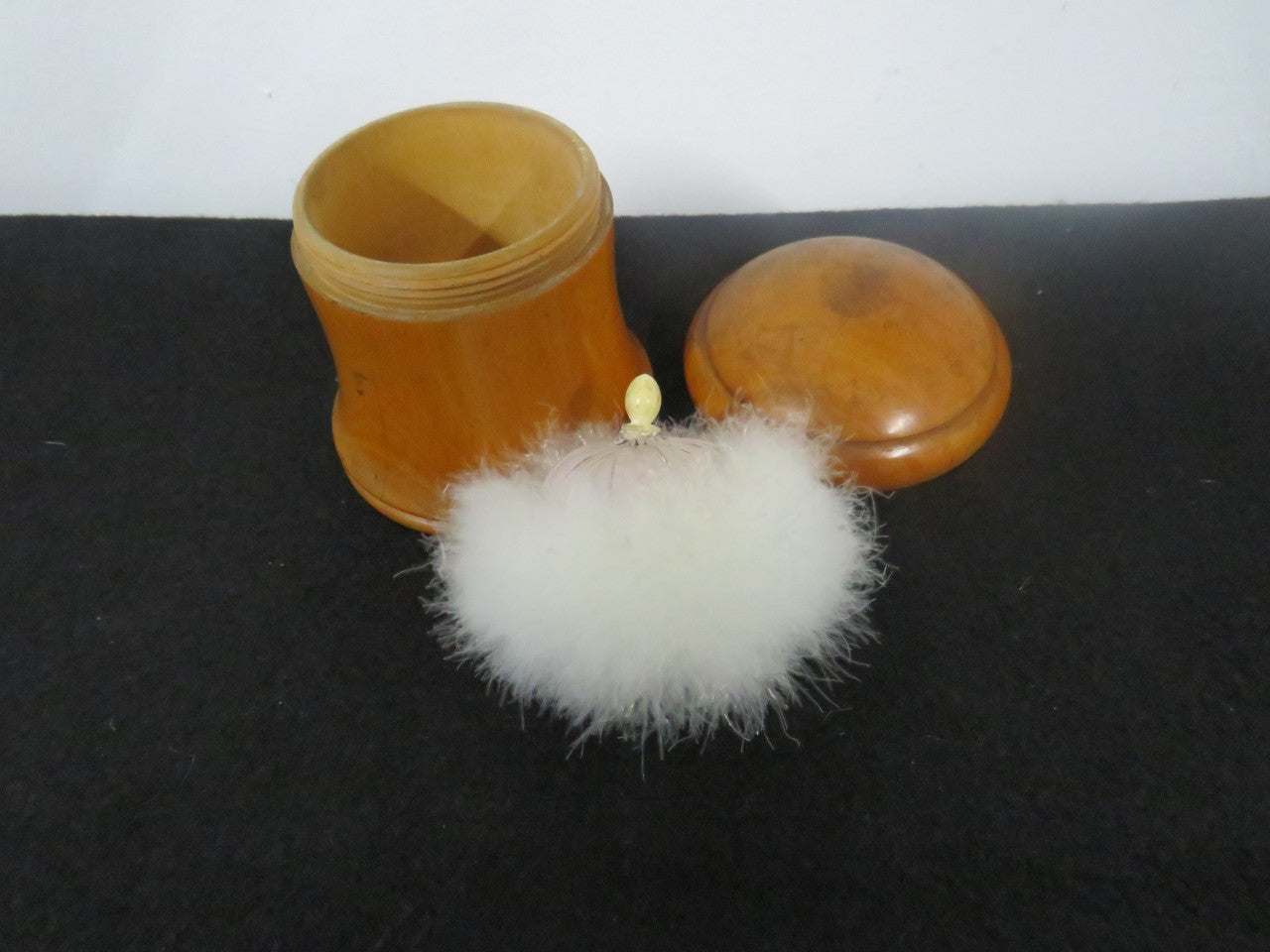 Rare Victorian Treen Lady’s Vanity Box