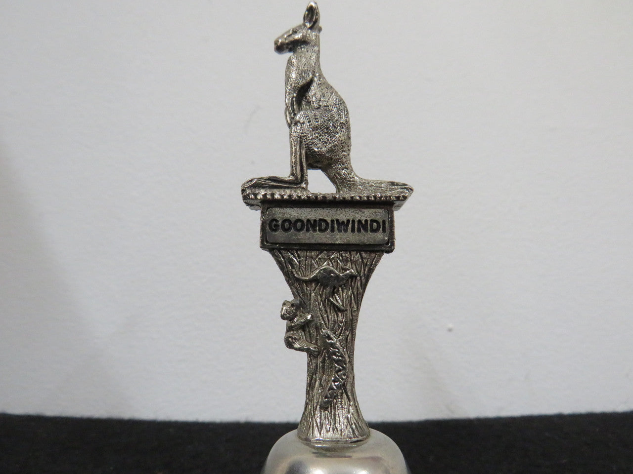 Vintage bell With Kangaroo And Australiana Handle