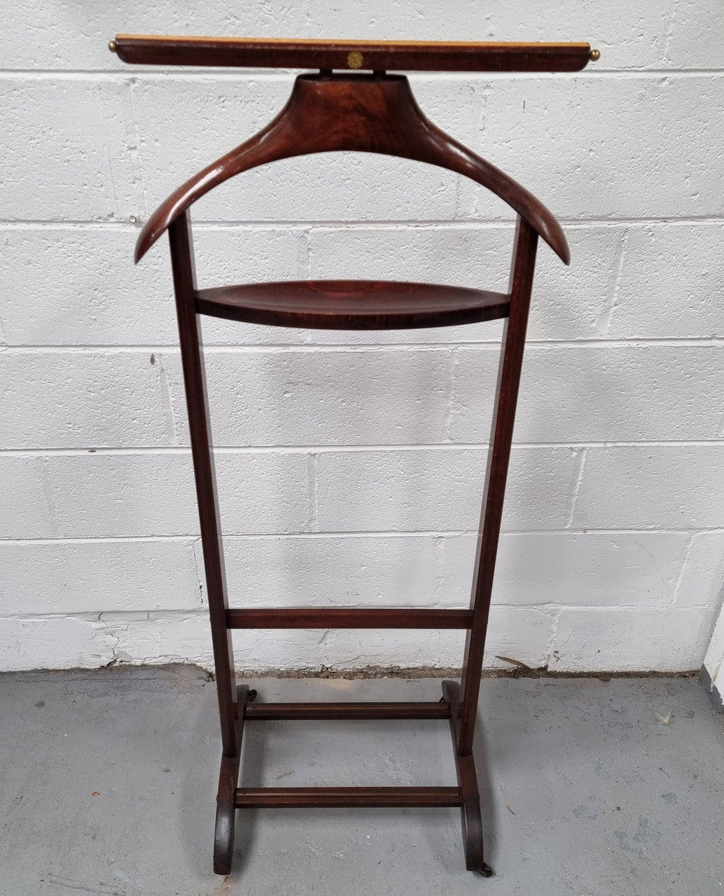 Italian Mens Wooden Valet Stand “Fratelli Reguitti”