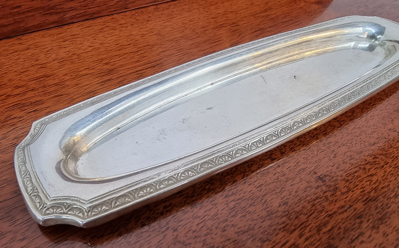 Art Deco Sterling Silver Pin Tray