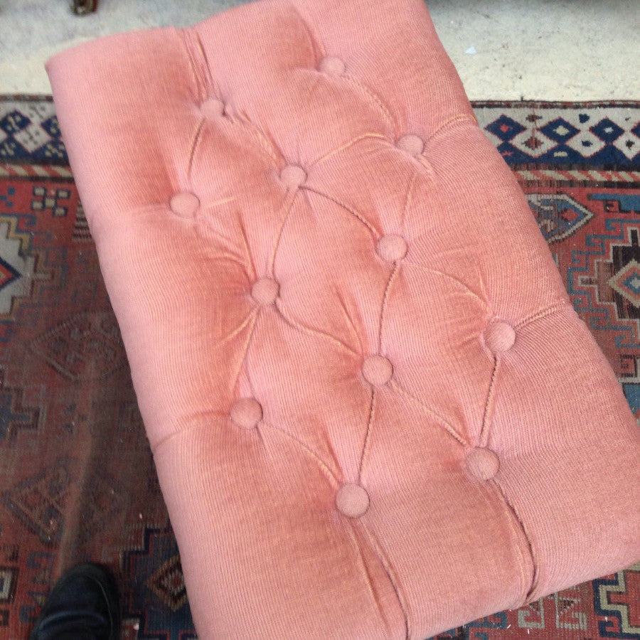 English Mahogany Piano Stool