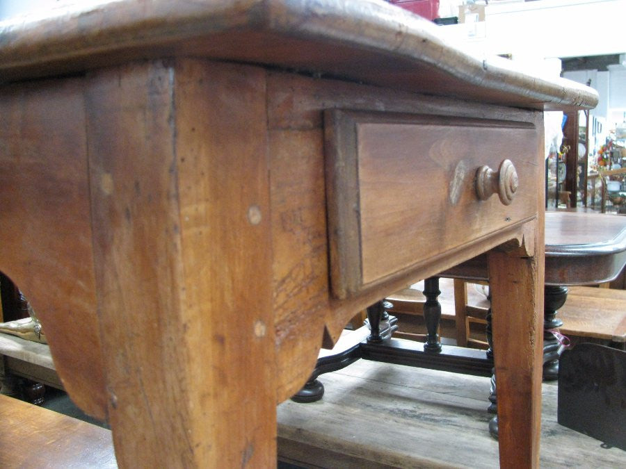 Antique Provincial Cherrywood Table